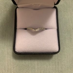 Gold and diamond band